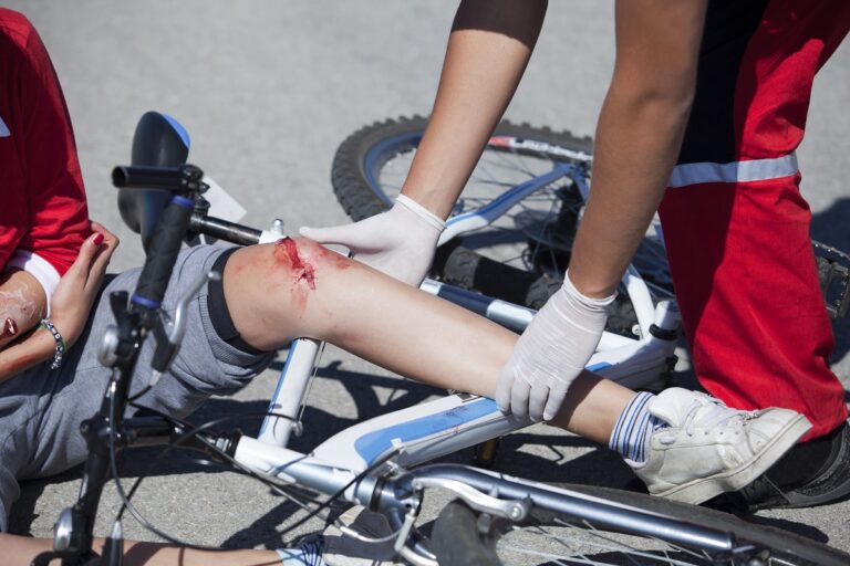 bicycle fall